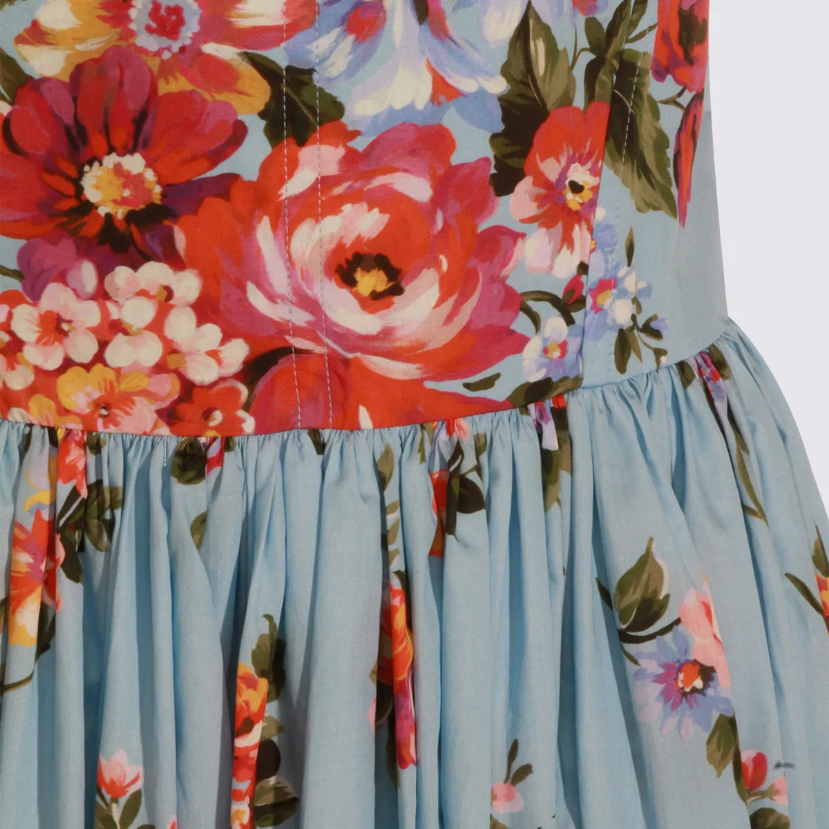 Dresses Fiori F.Do Celeste sold by Wanan Luxury product image thumbnail 4