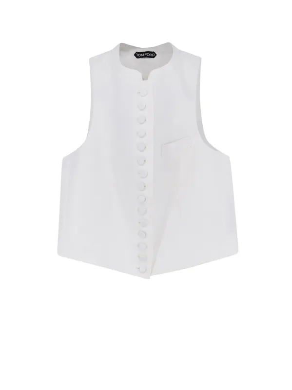Cotton Vest made by Tom Ford