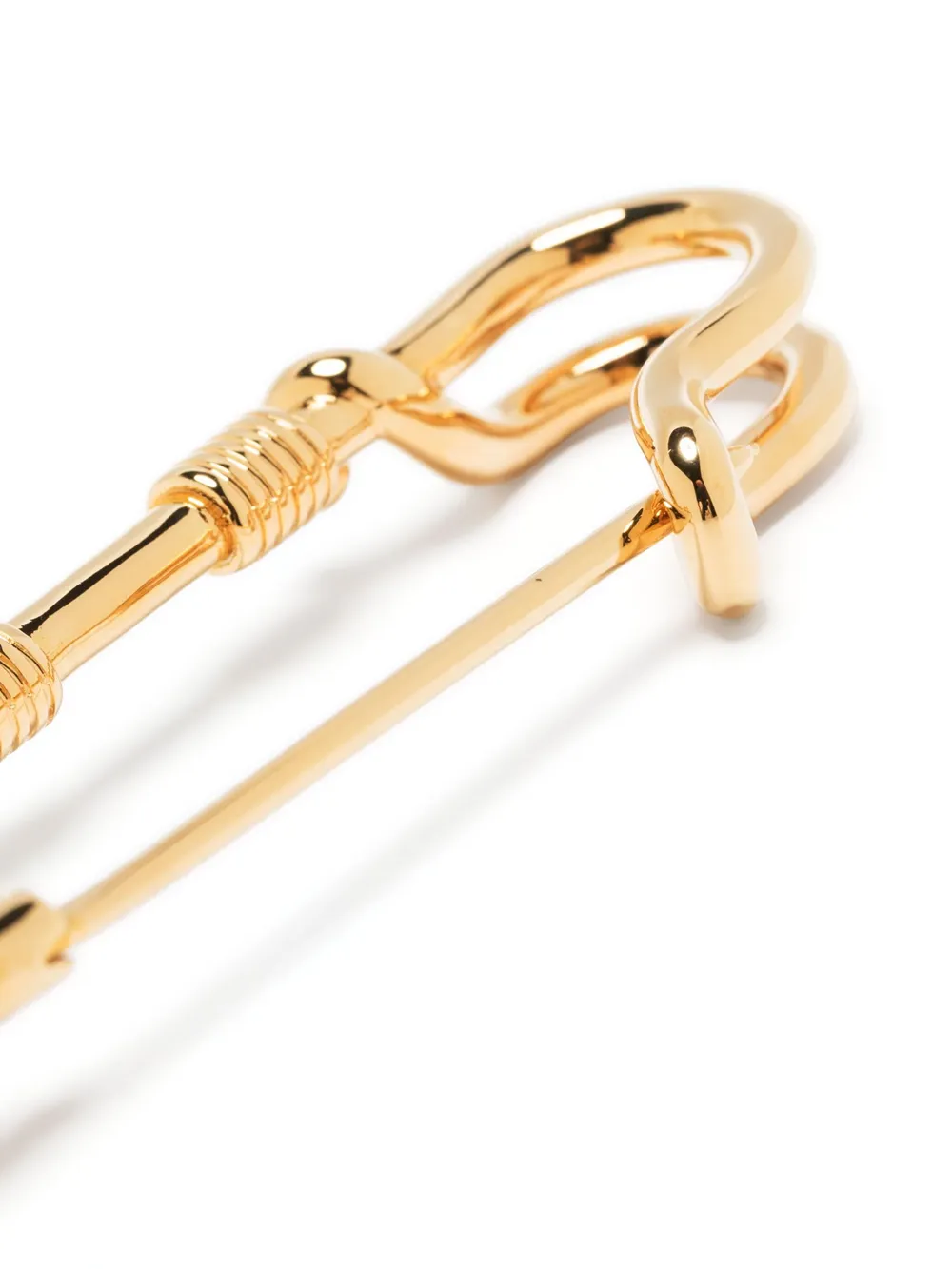Safety-Pin Medusa Brooch sold by Wanan Luxury product image thumbnail 2
