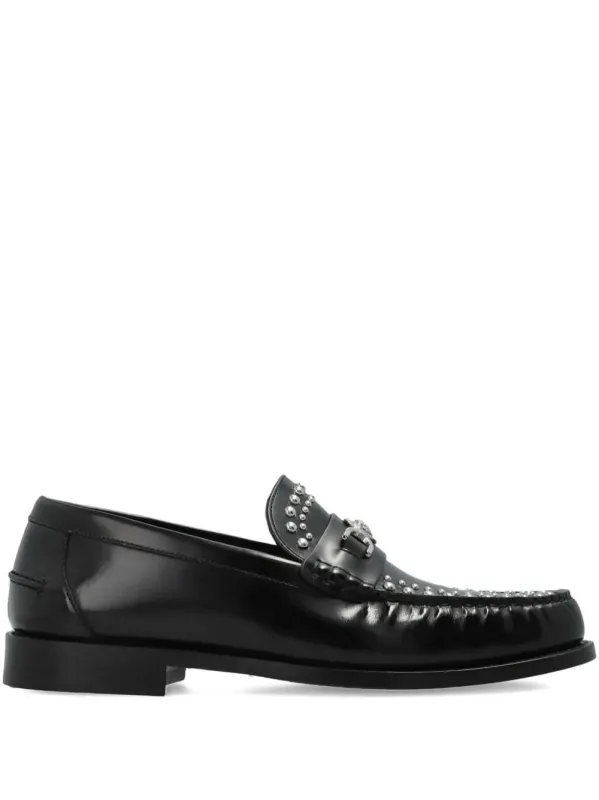 Medusa `95 Studded Loafers made by Versace