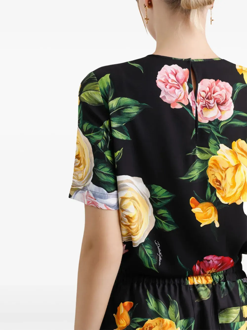 Floral Blouse sold by Wanan Luxury product image thumbnail 4
