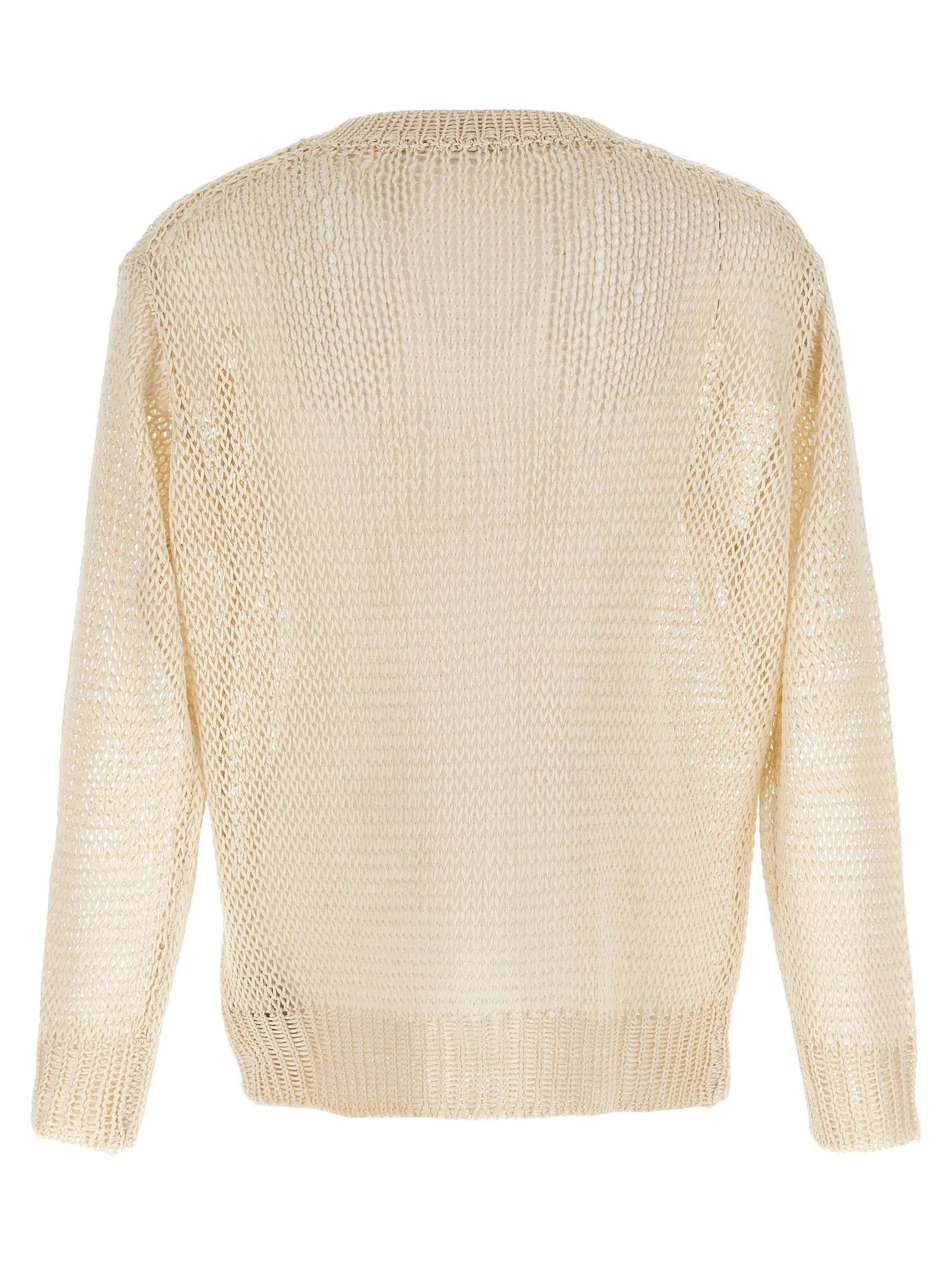 Net Mesh Sweaters And Cardigans Beige sold by Wanan Luxury product image thumbnail 2