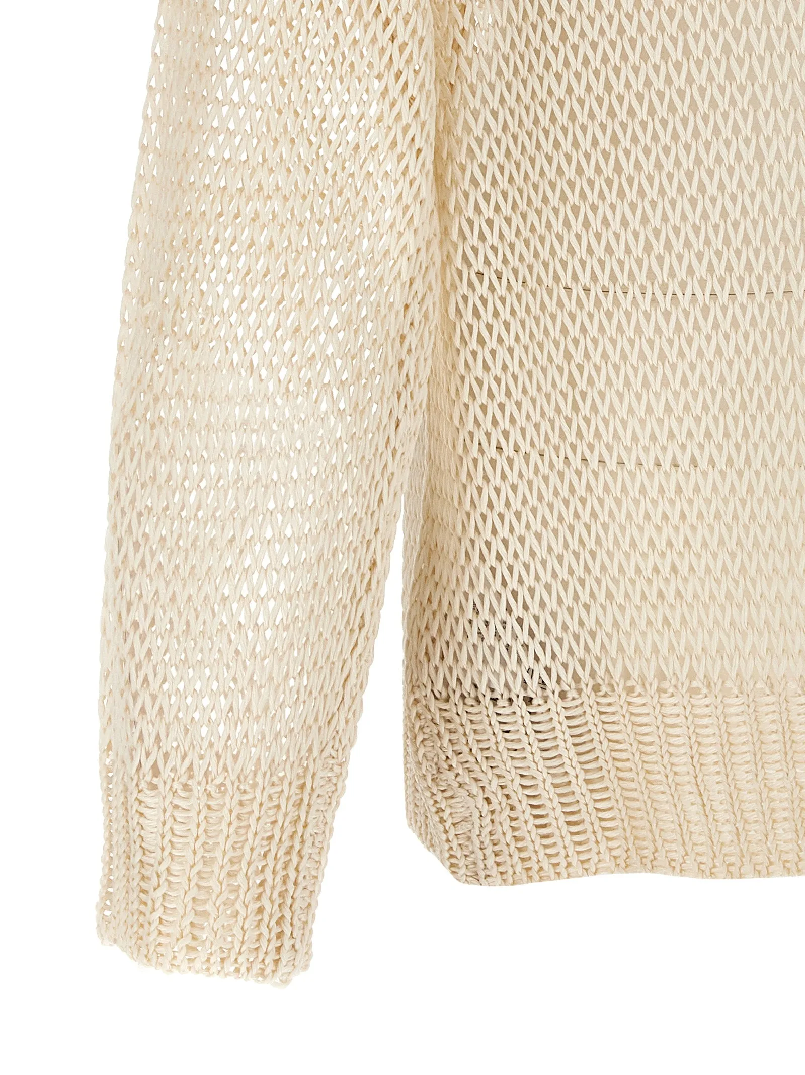 Net Mesh Sweaters And Cardigans Beige sold by Wanan Luxury product image thumbnail 4