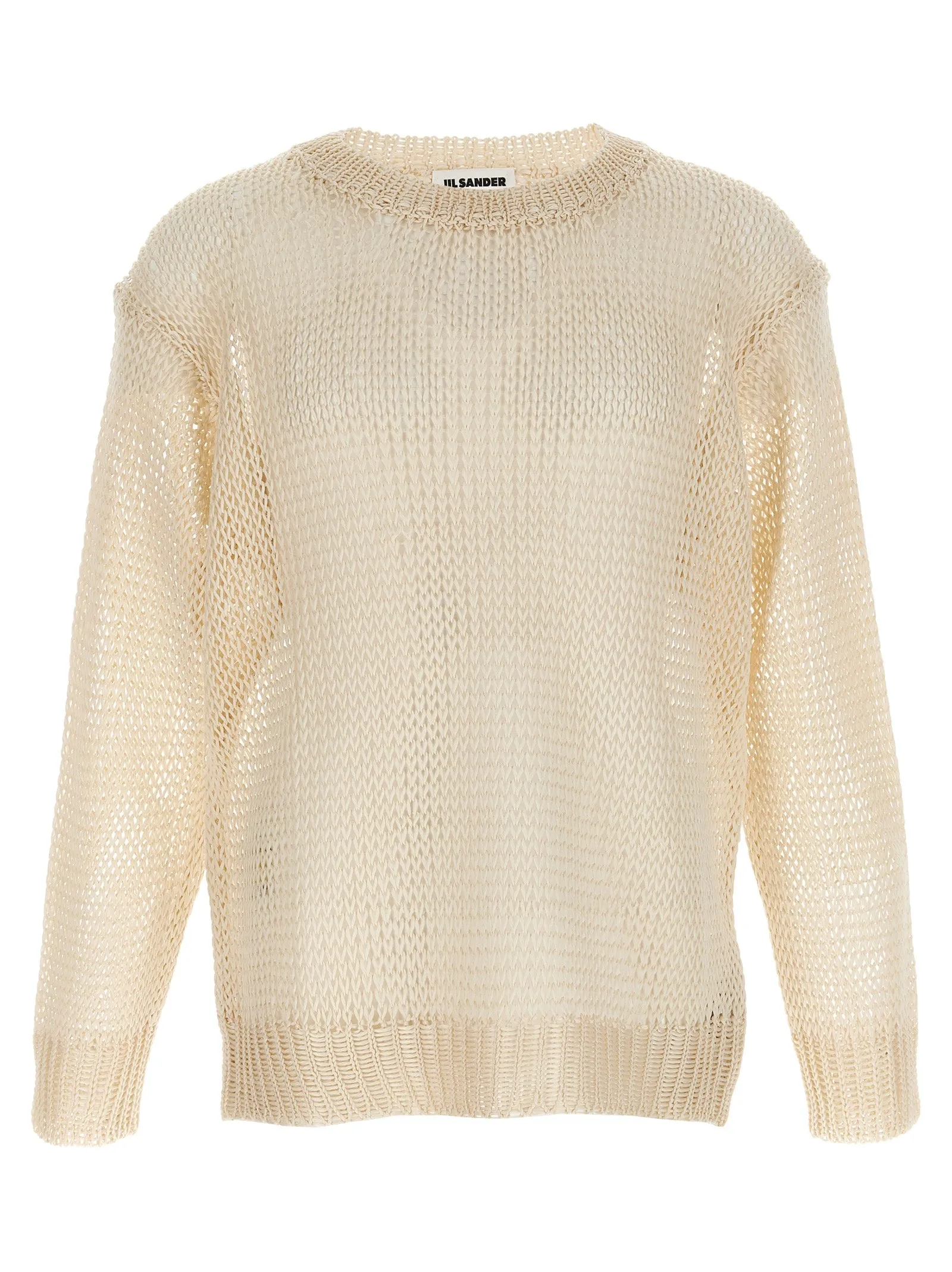 Net Mesh Sweaters And Cardigans Beige sold by Wanan Luxury