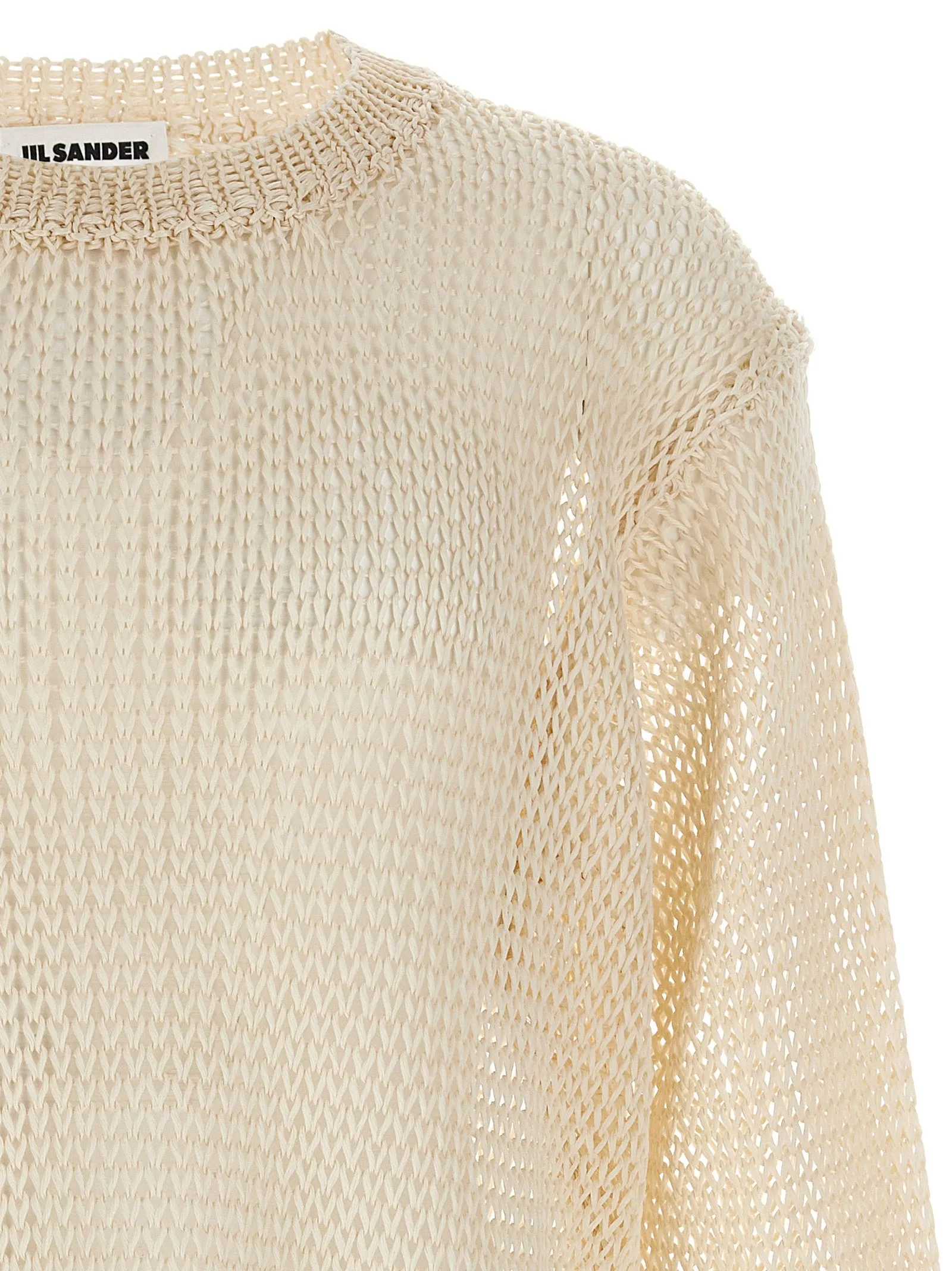 Net Mesh Sweaters And Cardigans Beige sold by Wanan Luxury product image thumbnail 3