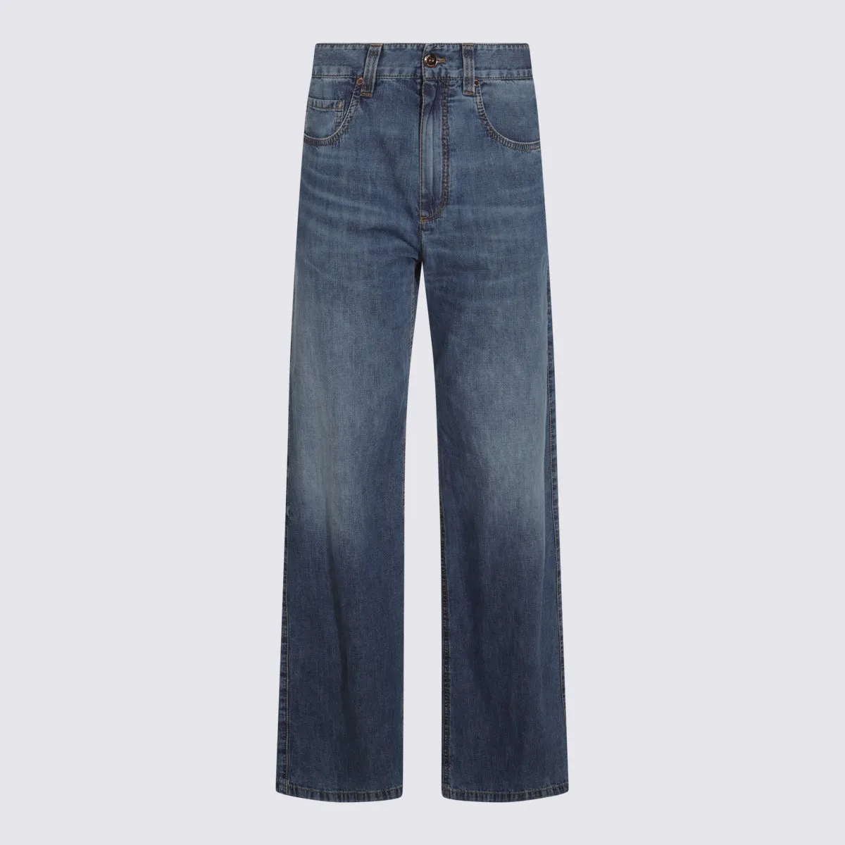 Jeans Med Wash Denim sold by Wanan Luxury