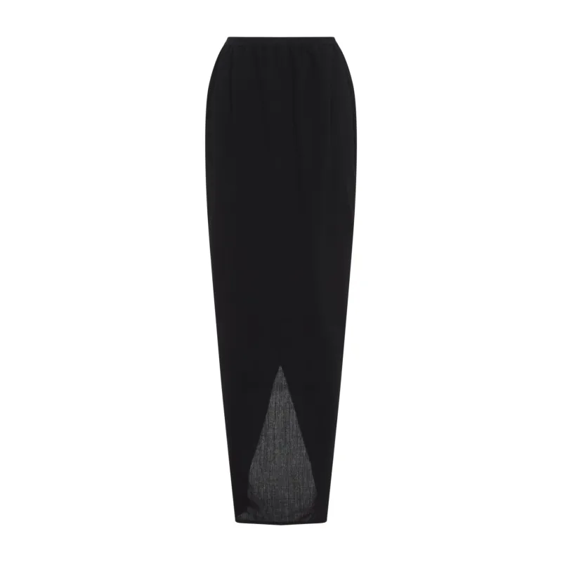Long Skirts Black made by Rick Owens