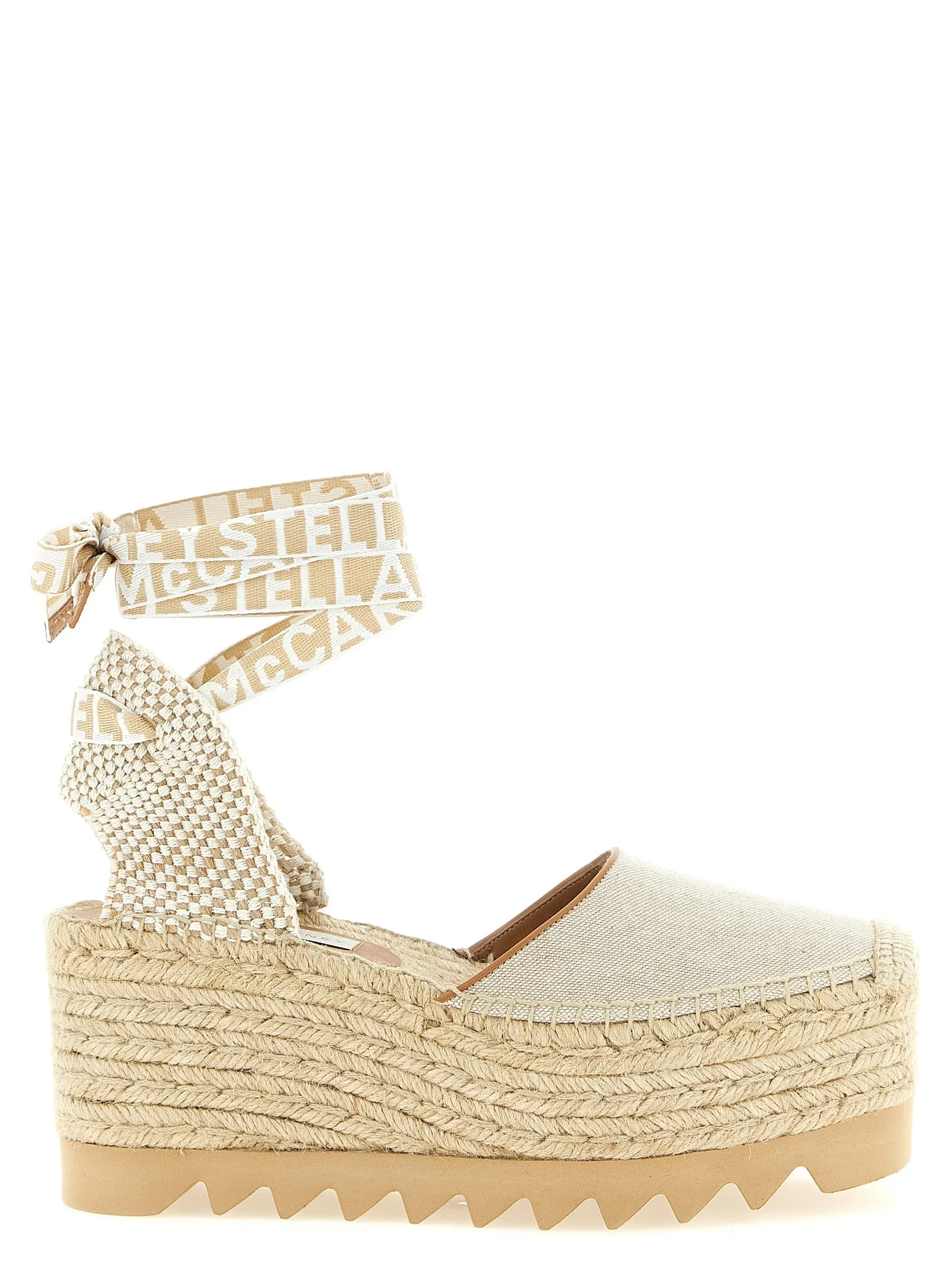 Gaia Wedges Beige sold by Wanan Luxury