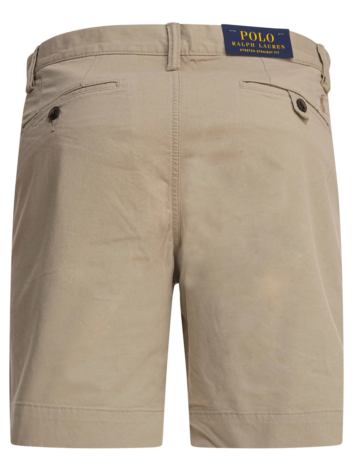 Straight Fit Stretch Chino Shorts Beige sold by Wanan Luxury product image thumbnail 2