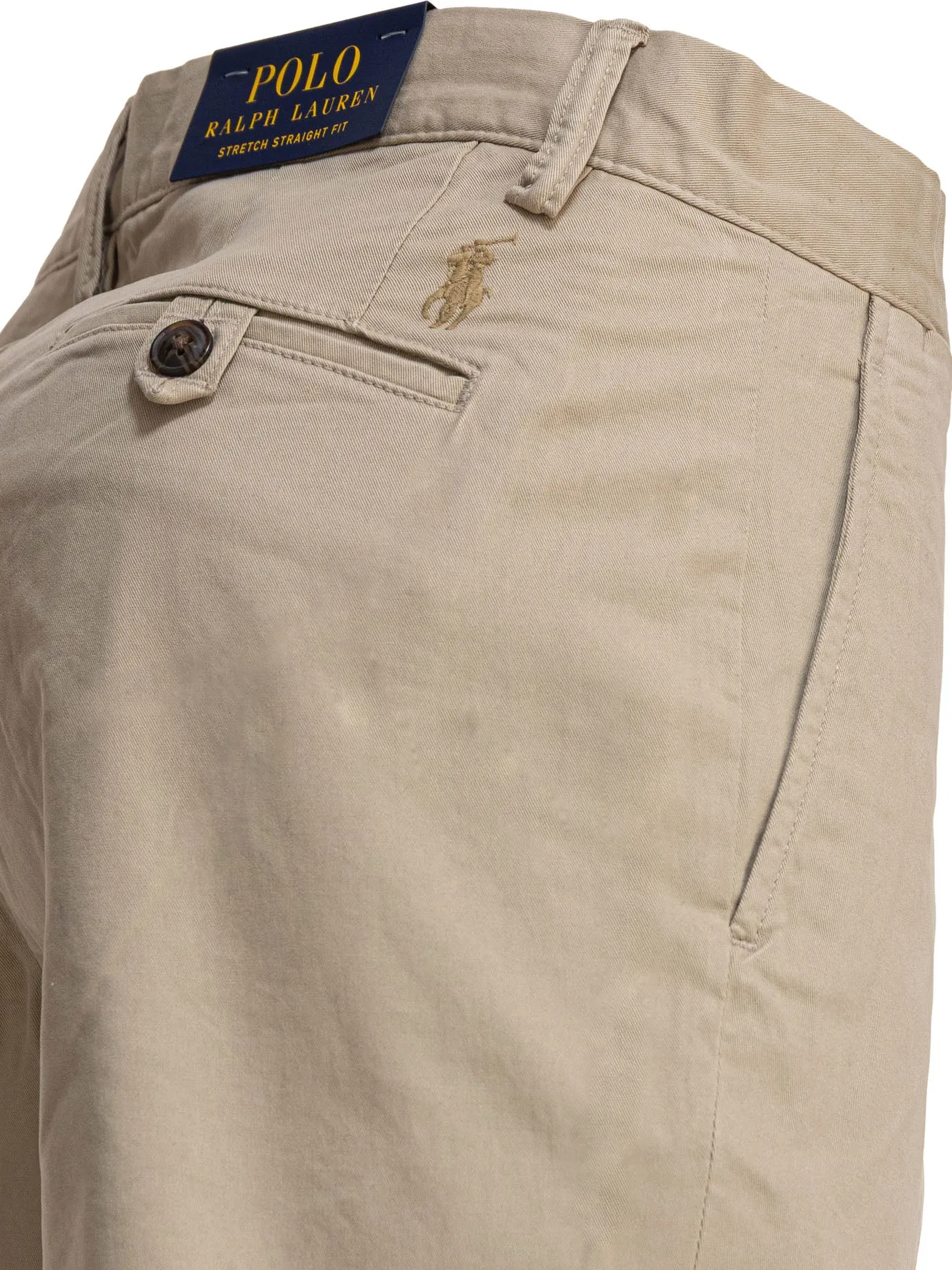 Straight Fit Stretch Chino Shorts Beige sold by Wanan Luxury product image thumbnail 4