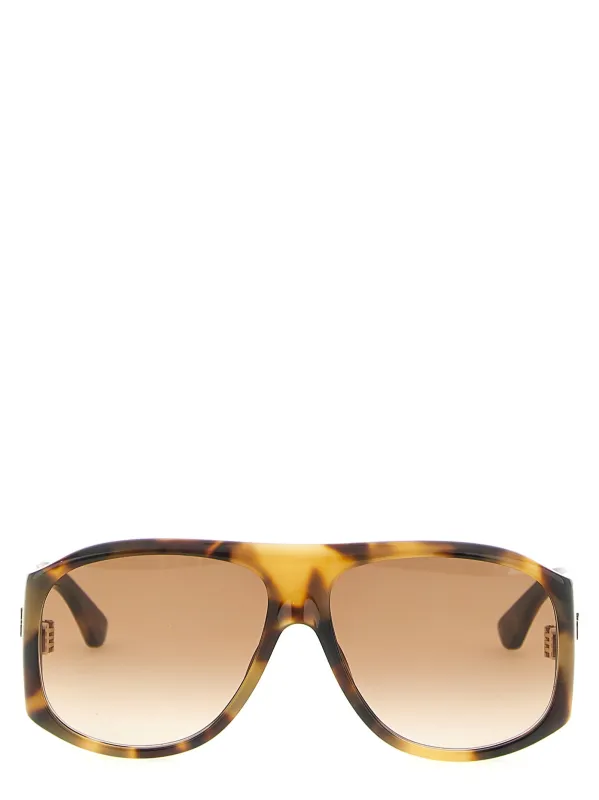 60 Sunglasses Brown made by Chloe