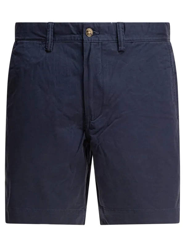 Straight Fit Stretch Chino Shorts Blue made by Polo by Ralph Lauren