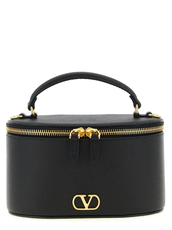 Valentino Garavani Vlogo Signature Mini Crossbody Bag Crossbody Bags Black made by Valentino Garavani