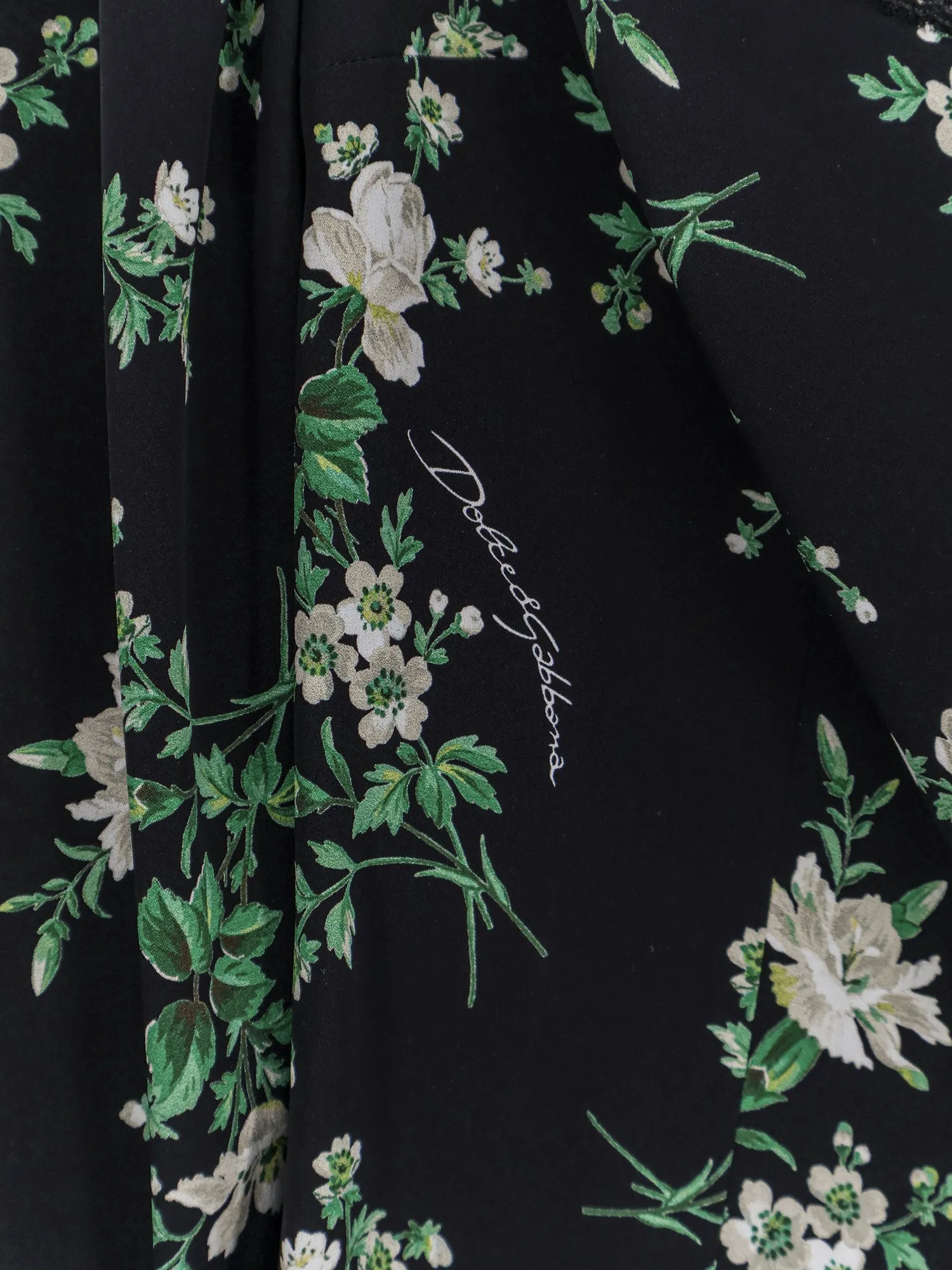 Silk Top With Floral Print sold by Wanan Luxury product image thumbnail 3