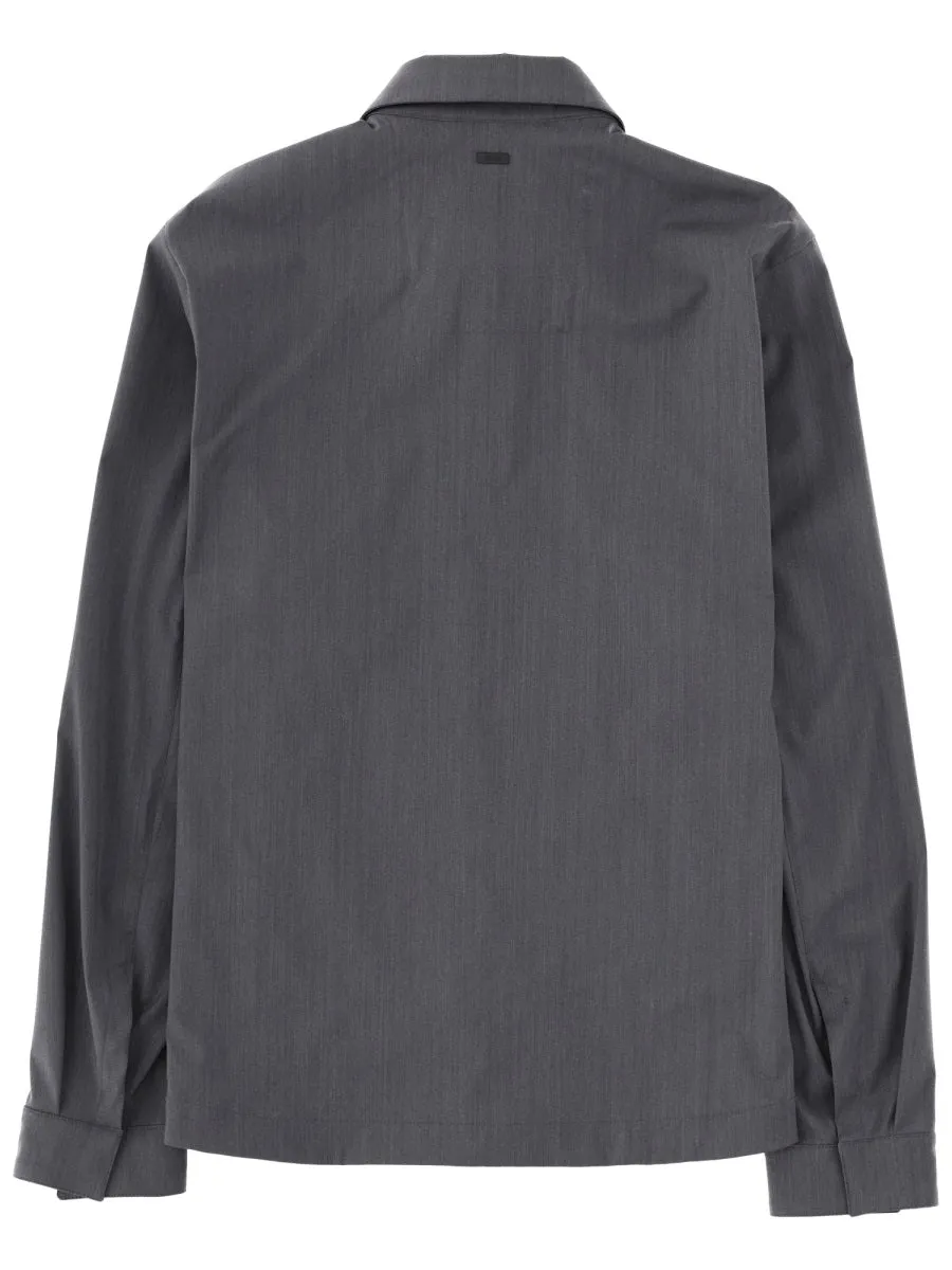 Overshirt In Misto Lana sold by Wanan Luxury product image thumbnail 2