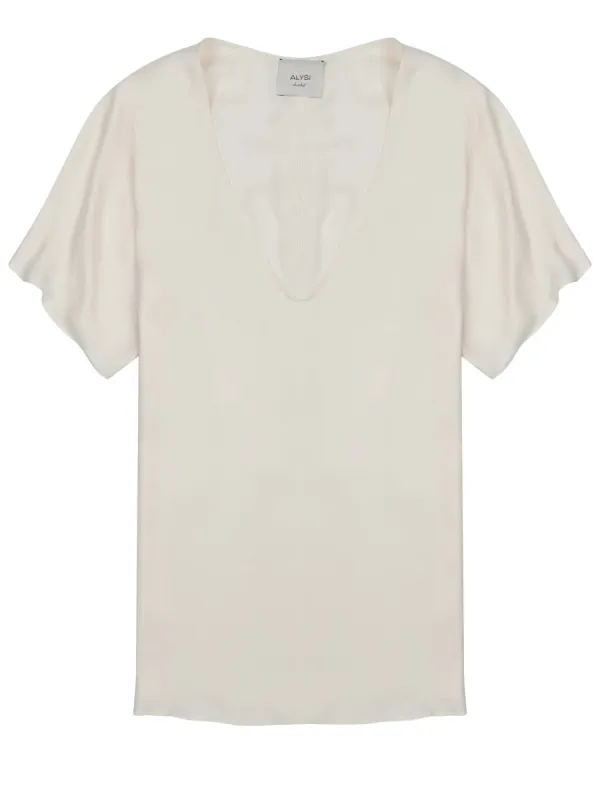 Blusa In Twill Di Seta made by ALYSI