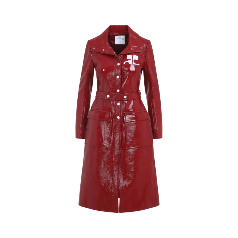 Trench & Raincoat Red made by Courreges