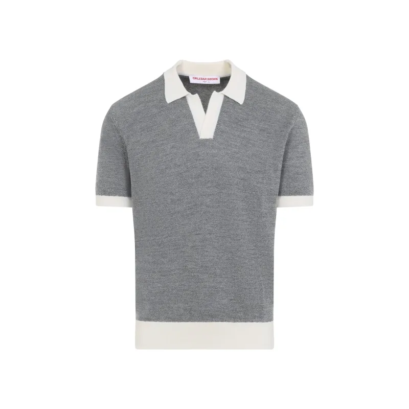 Polo White made by Orlebar Brown