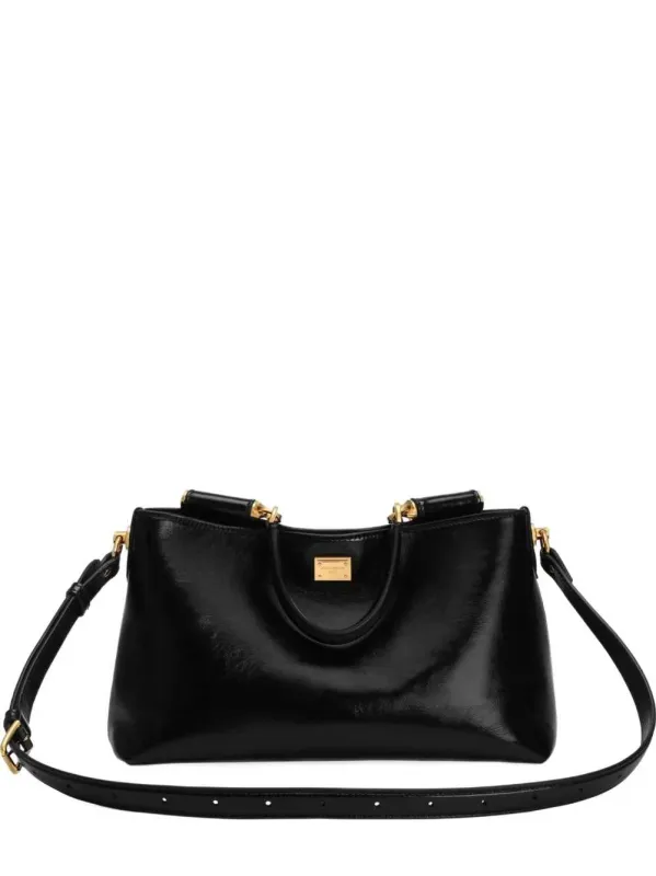 Vittoria Leather Tote Bag made by Dolce & Gabanna