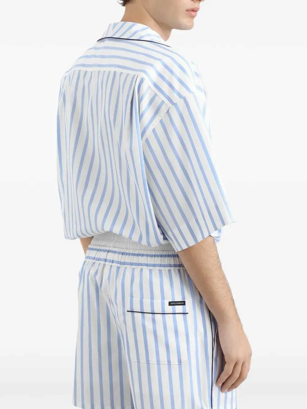Striped Shirt With Applique sold by Wanan Luxury product image thumbnail 4
