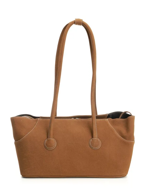 Boat Shopper Large Cow Leather. Handbags Beige made by Marge Sherwood