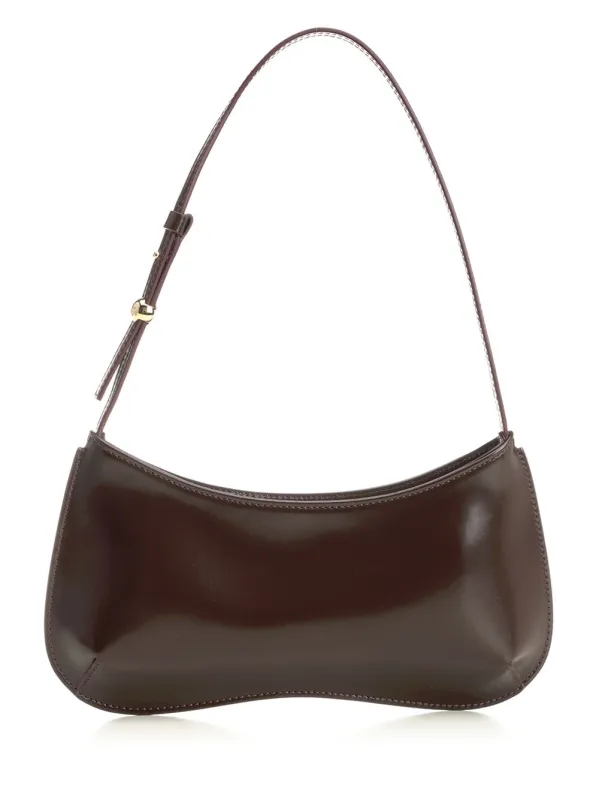 Le Bisou Shoulder Bags Bordeaux made by Jacquemus