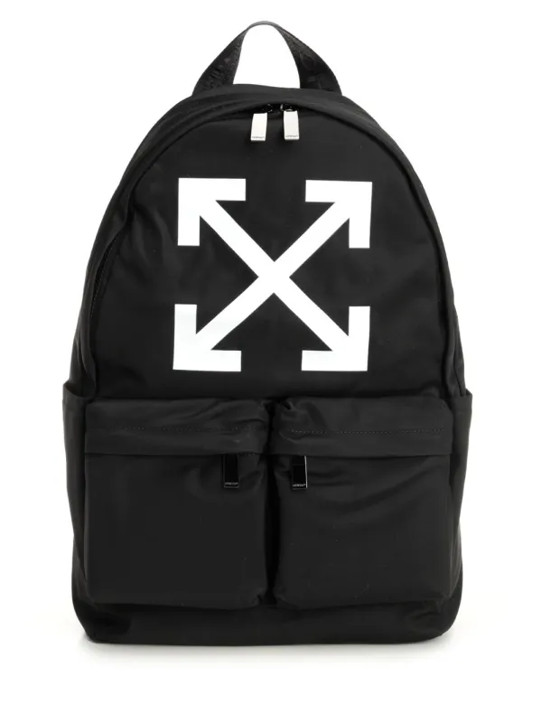 Arrow Print Backpack Backpacks & Travels Black made by Off-White