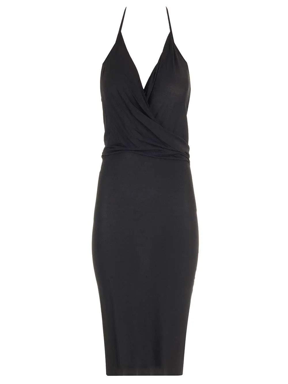Stretch Jersey Midi Dress Dresses Black sold by Wanan Luxury product image thumbnail 2