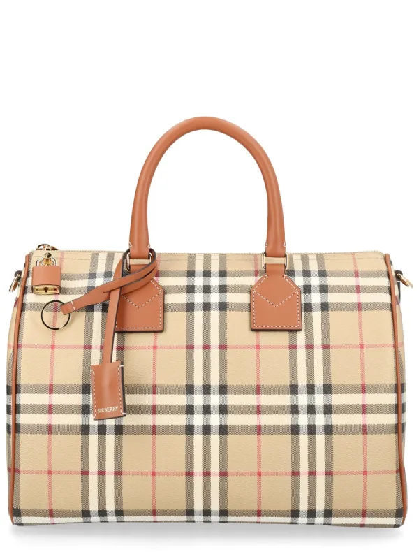Borsa Bowling "Check" Medium made by Burberry
