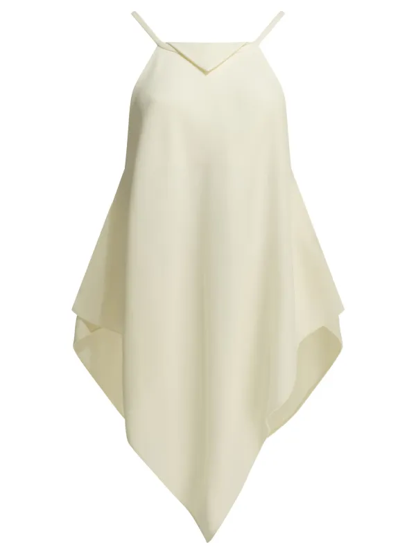 Casual Draped Top Tops White made by Balenciaga
