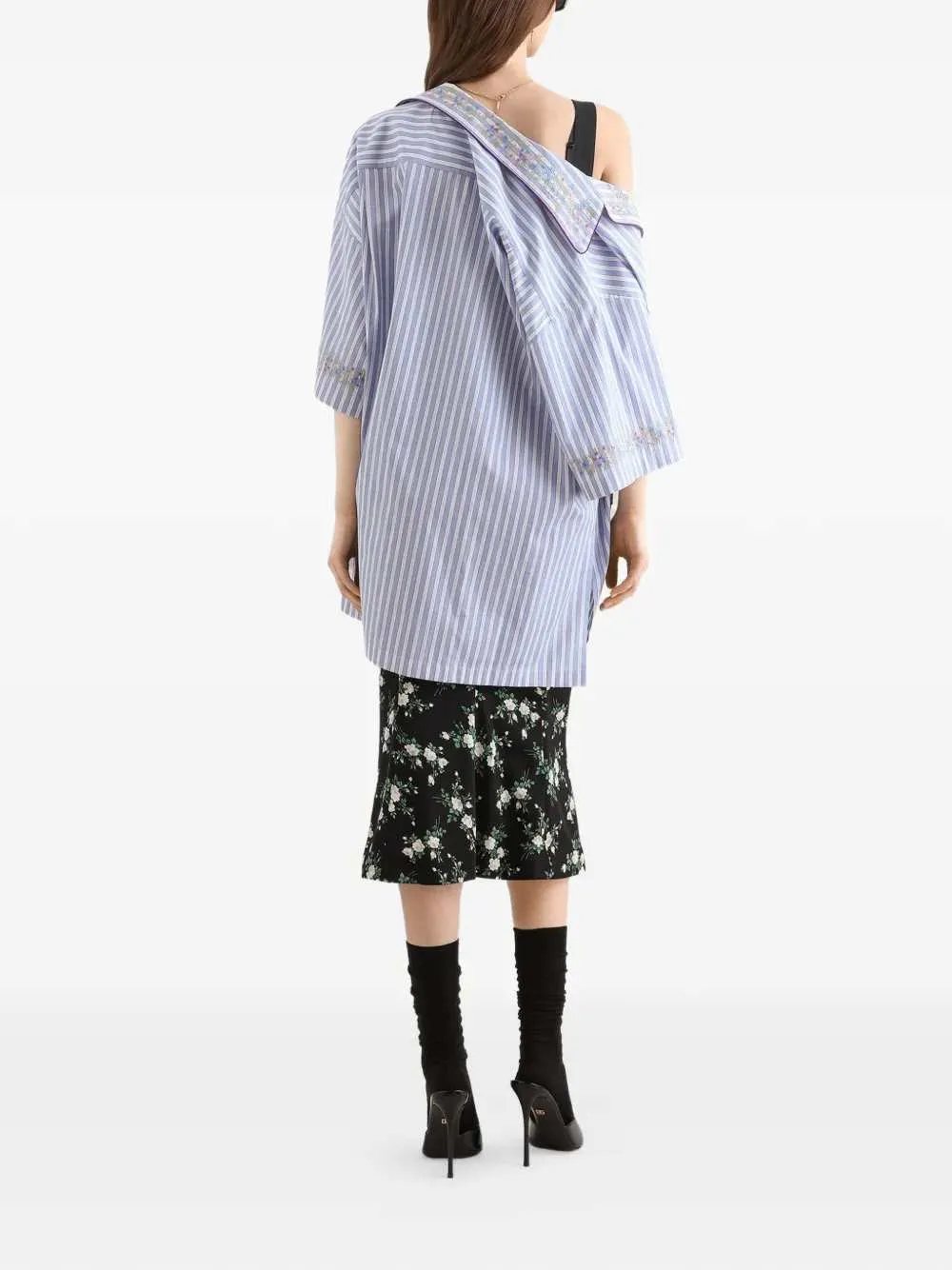 Printed Midi Skirt sold by Wanan Luxury product image thumbnail 4