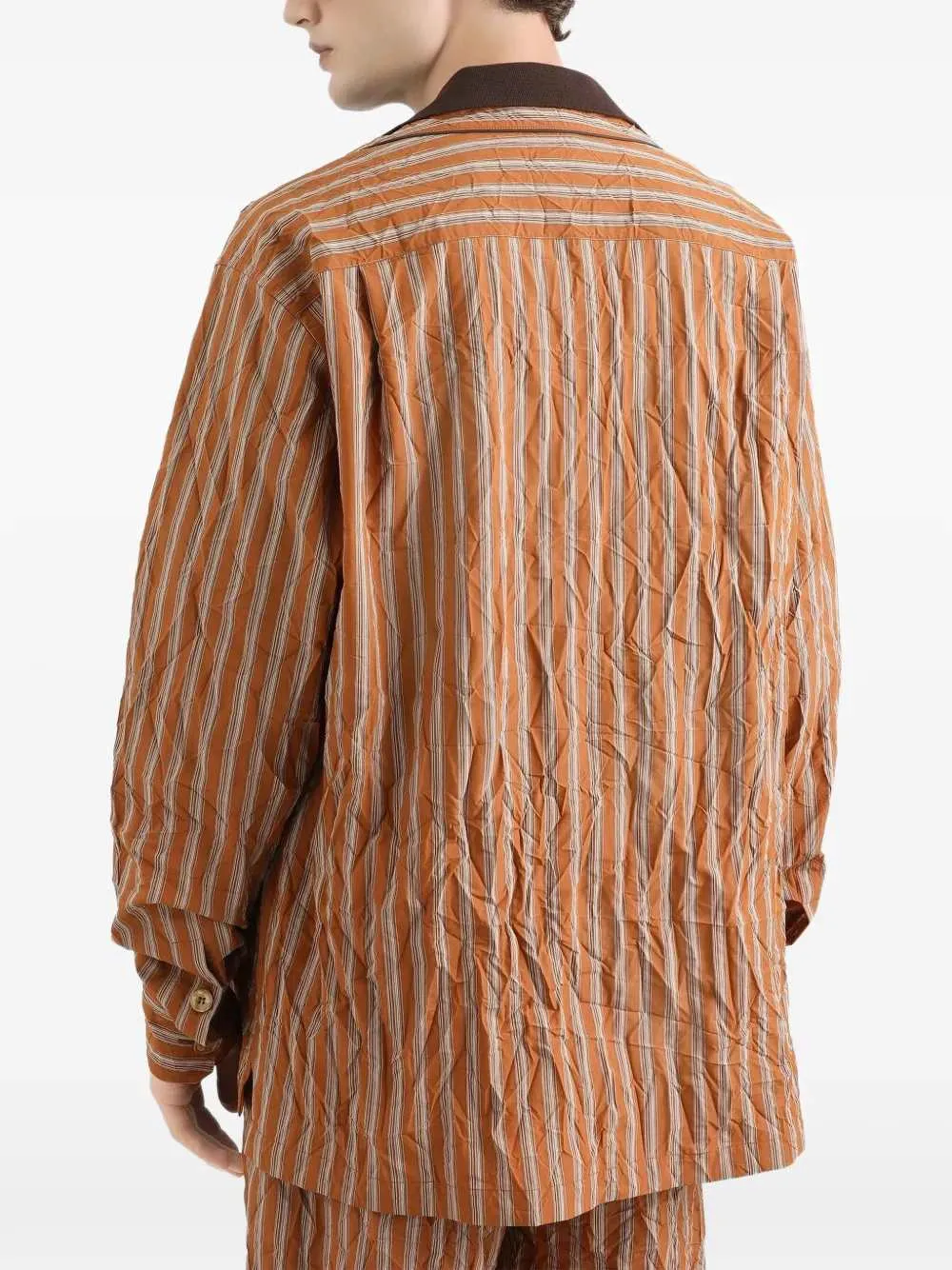 Striped Shirt With Applique sold by Wanan Luxury product image thumbnail 4
