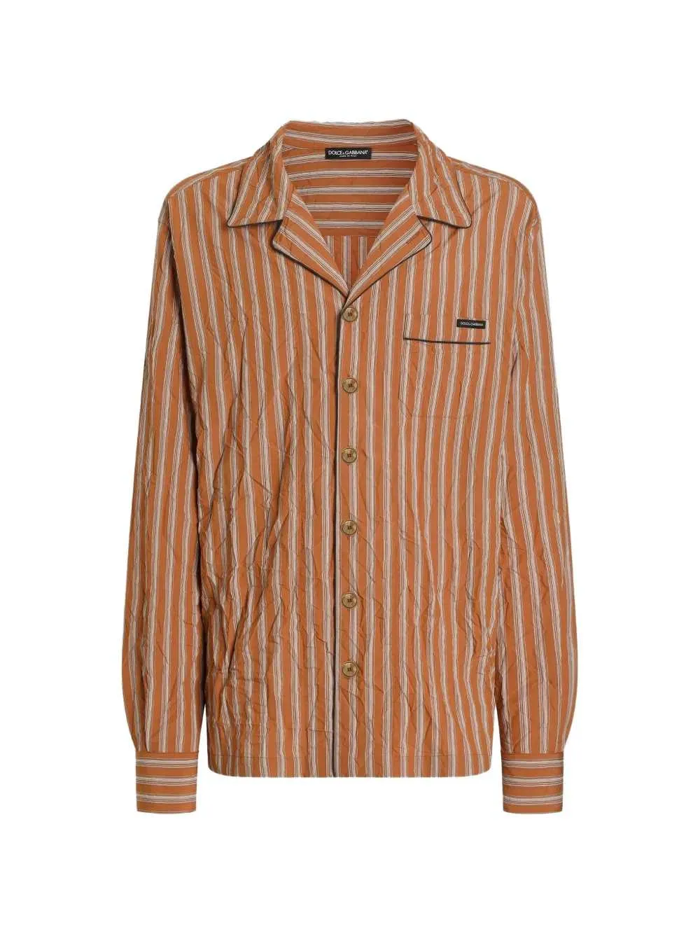 Striped Shirt With Applique sold by Wanan Luxury