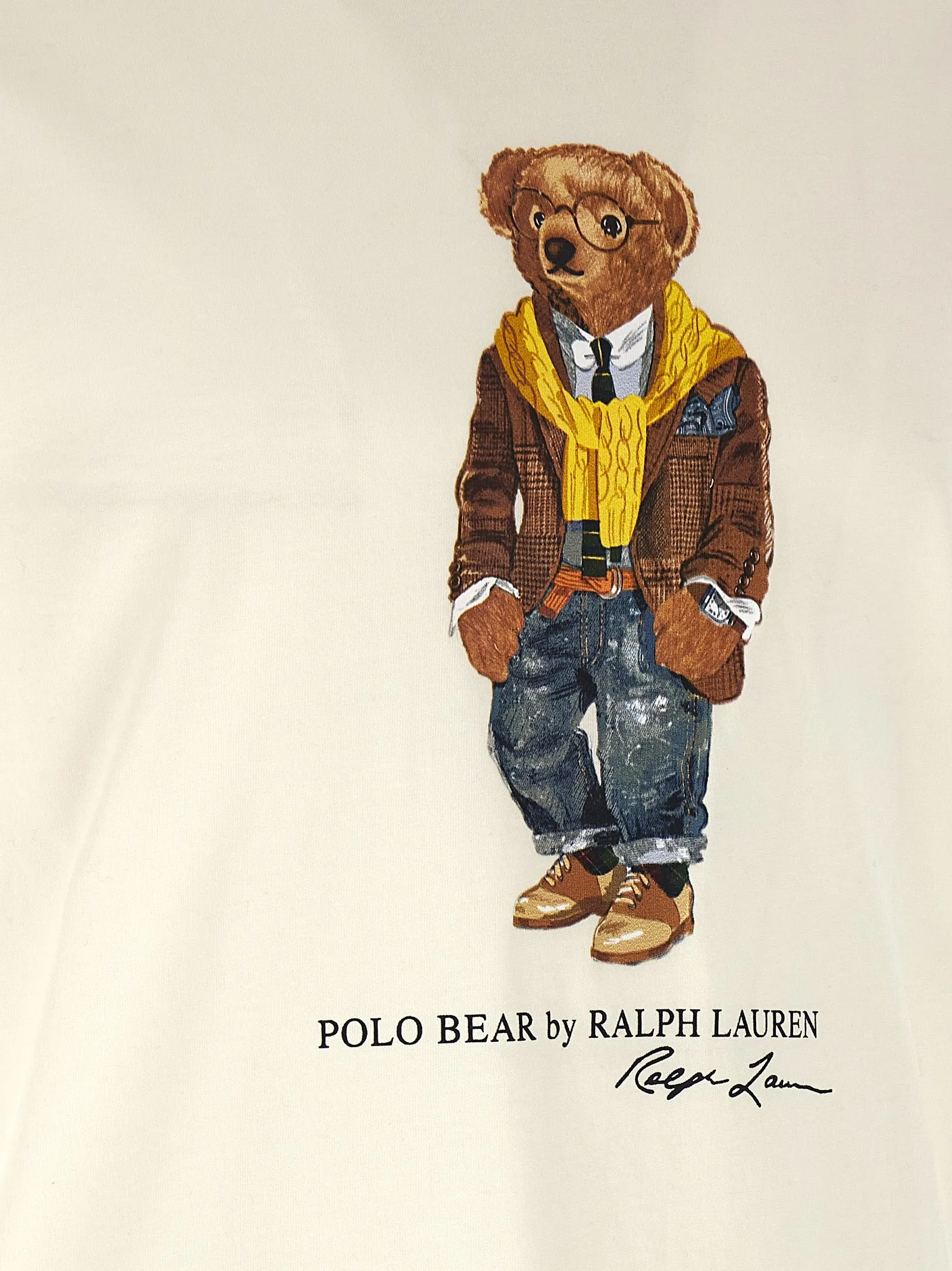 Polo Bear T-Shirt White sold by Wanan Luxury product image thumbnail 4