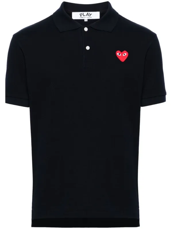 Cotton Polo Shirt made by Comme des Garcons