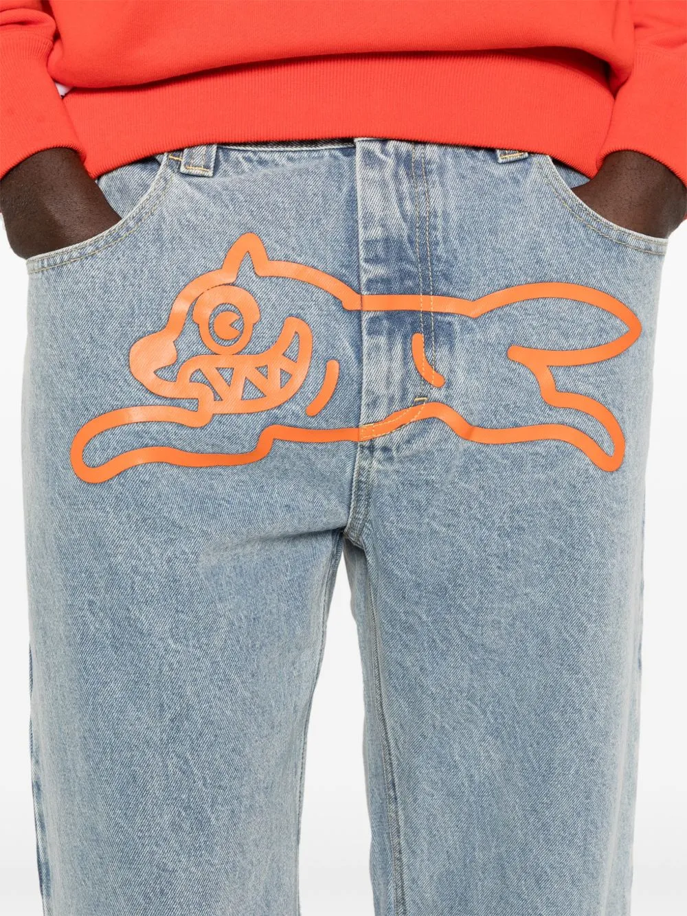 Running Dog Denim Jeans sold by Wanan Luxury product image thumbnail 3
