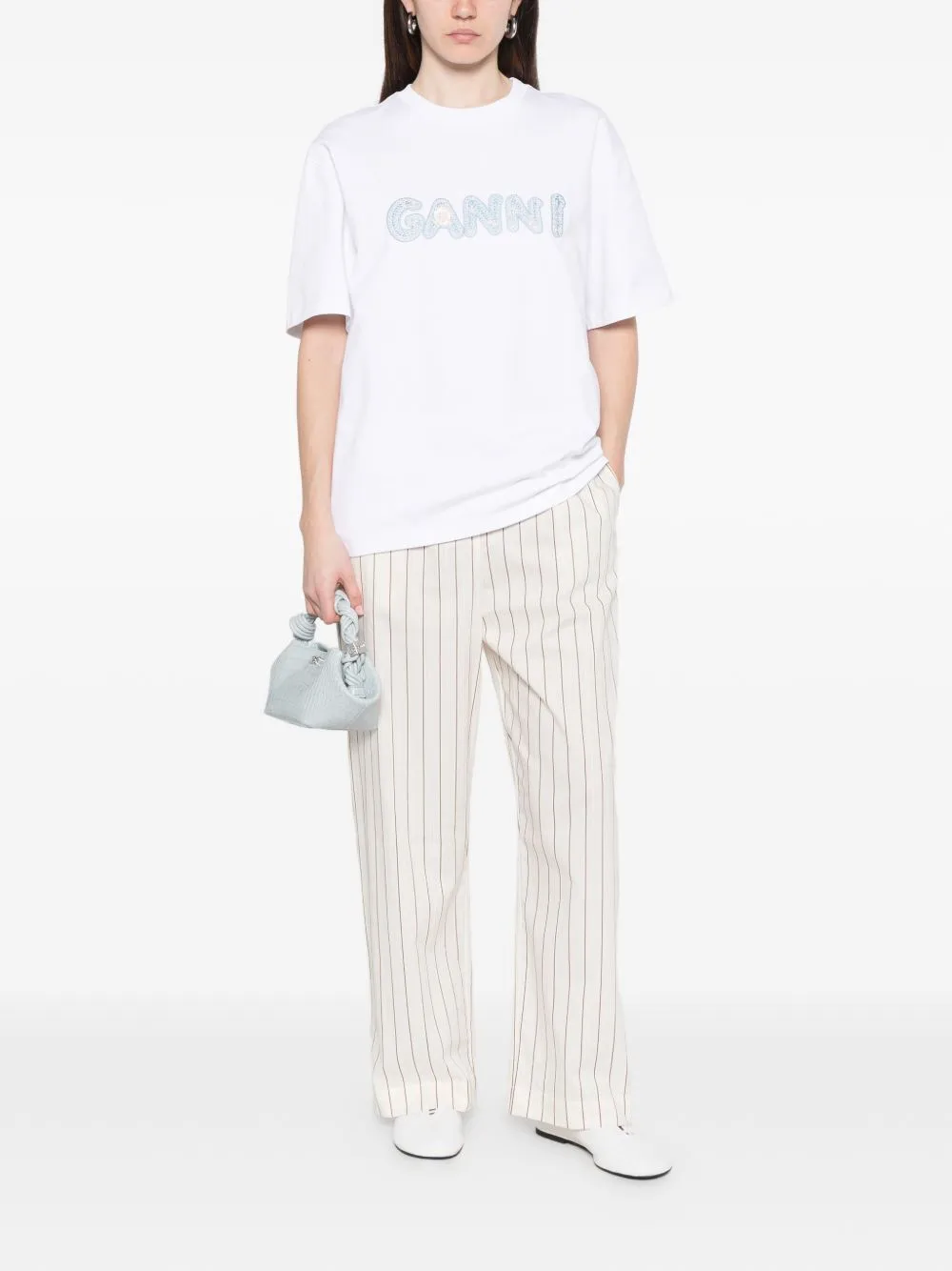 Logo Cotton T-Shirt sold by Wanan Luxury product image thumbnail 4