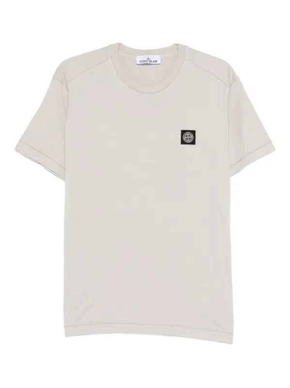 Logo Cotton T-Shirt made by Stone Island