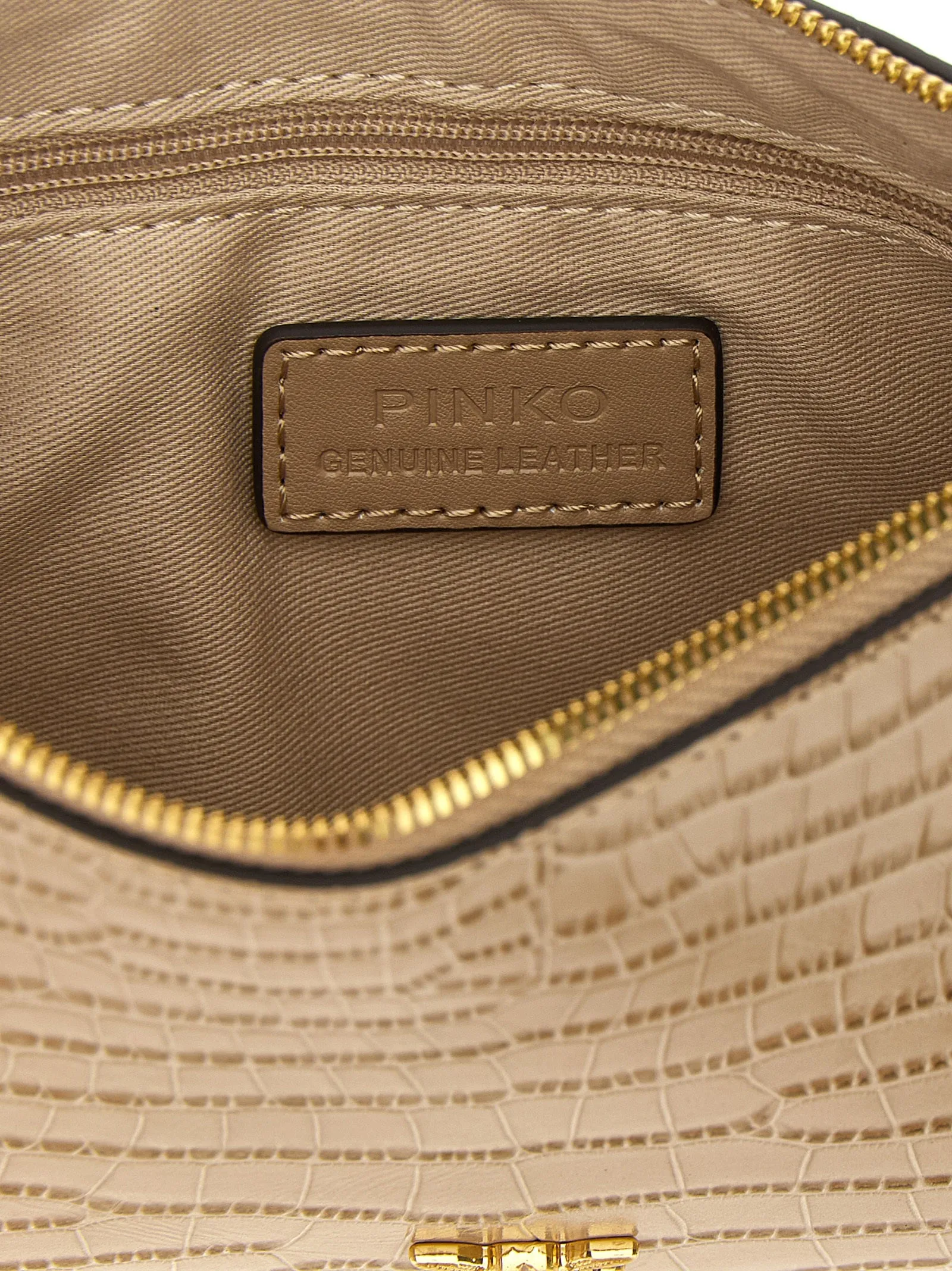 Flat Horizontal Crossbody Bags Beige sold by Wanan Luxury product image thumbnail 4