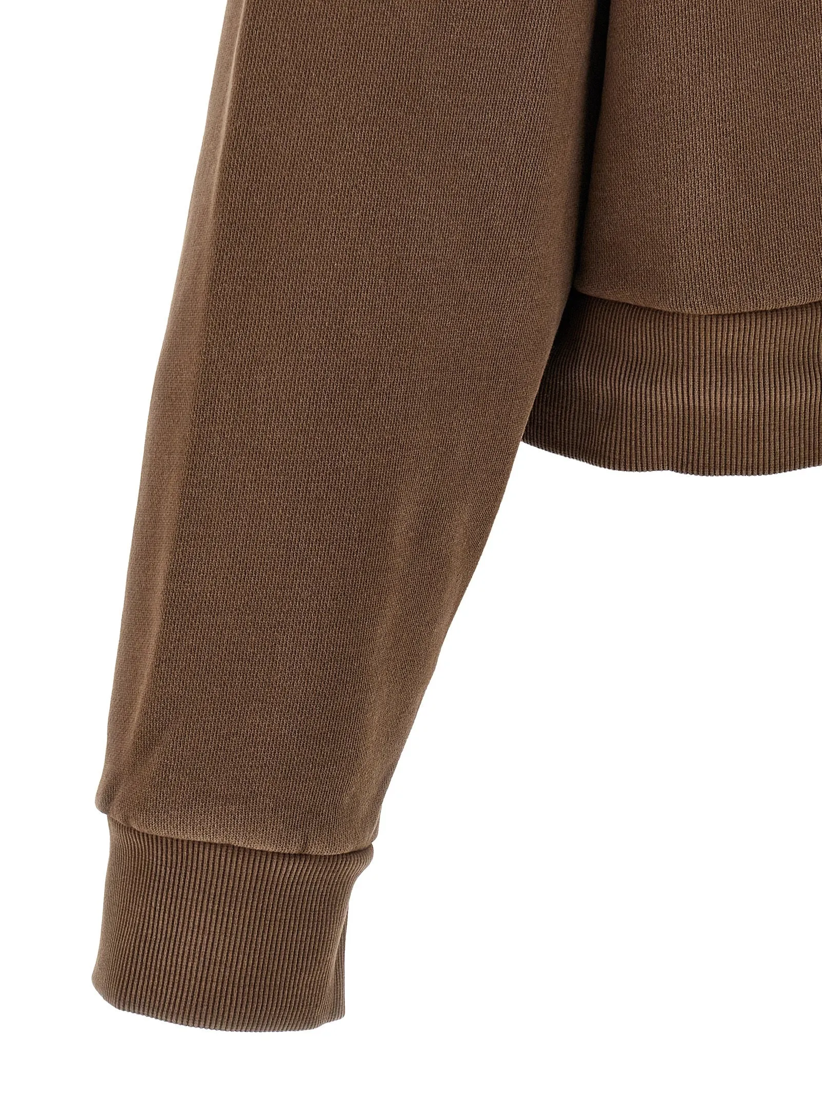 Cropped Hoodie Sweatshirt Brown sold by Wanan Luxury product image thumbnail 4