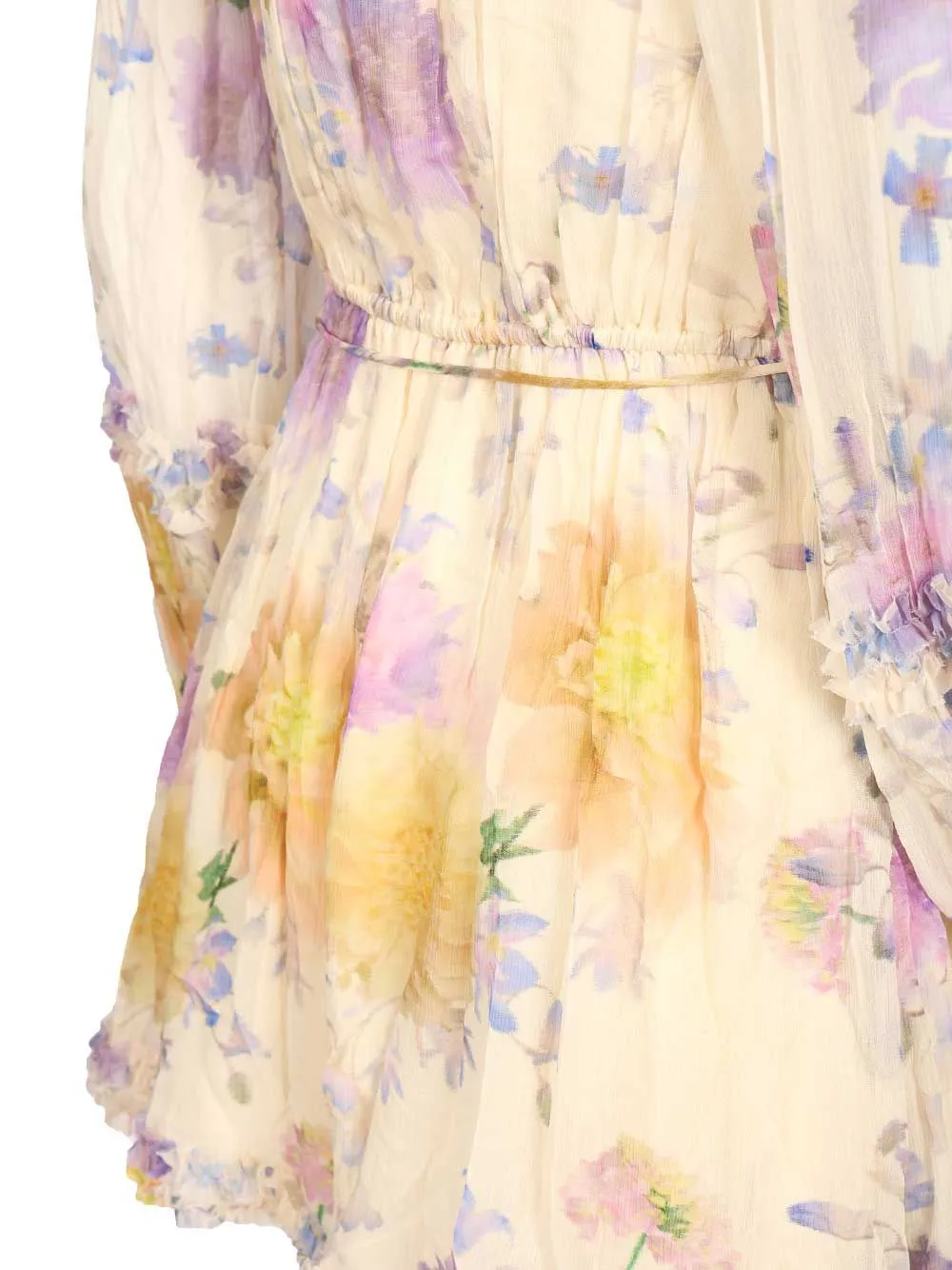 Luna Ruffle Playsuit Dresses Multicolor sold by Wanan Luxury product image thumbnail 5