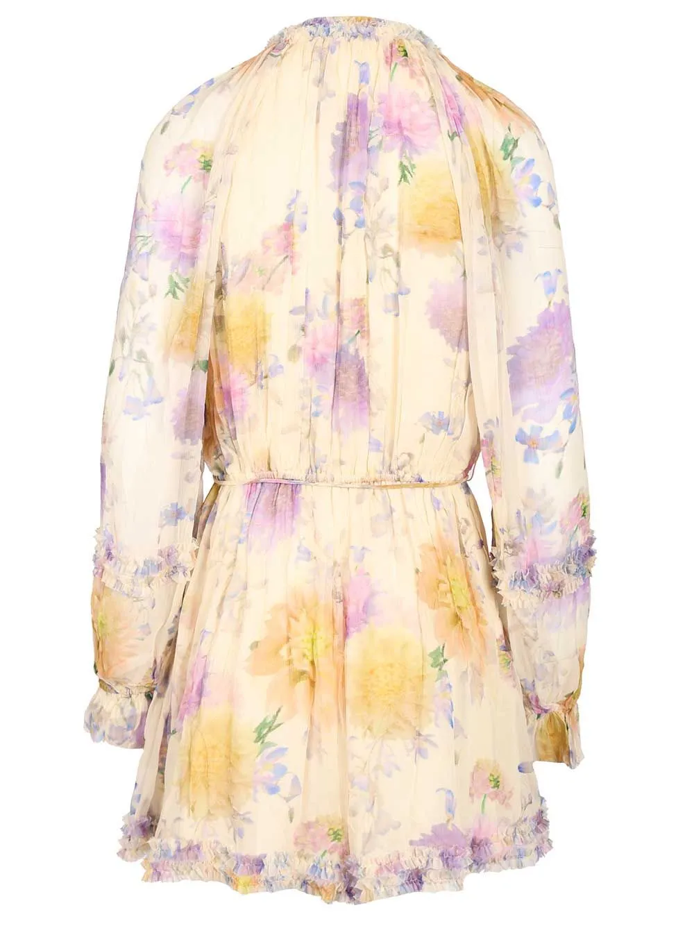 Luna Ruffle Playsuit Dresses Multicolor sold by Wanan Luxury product image thumbnail 2