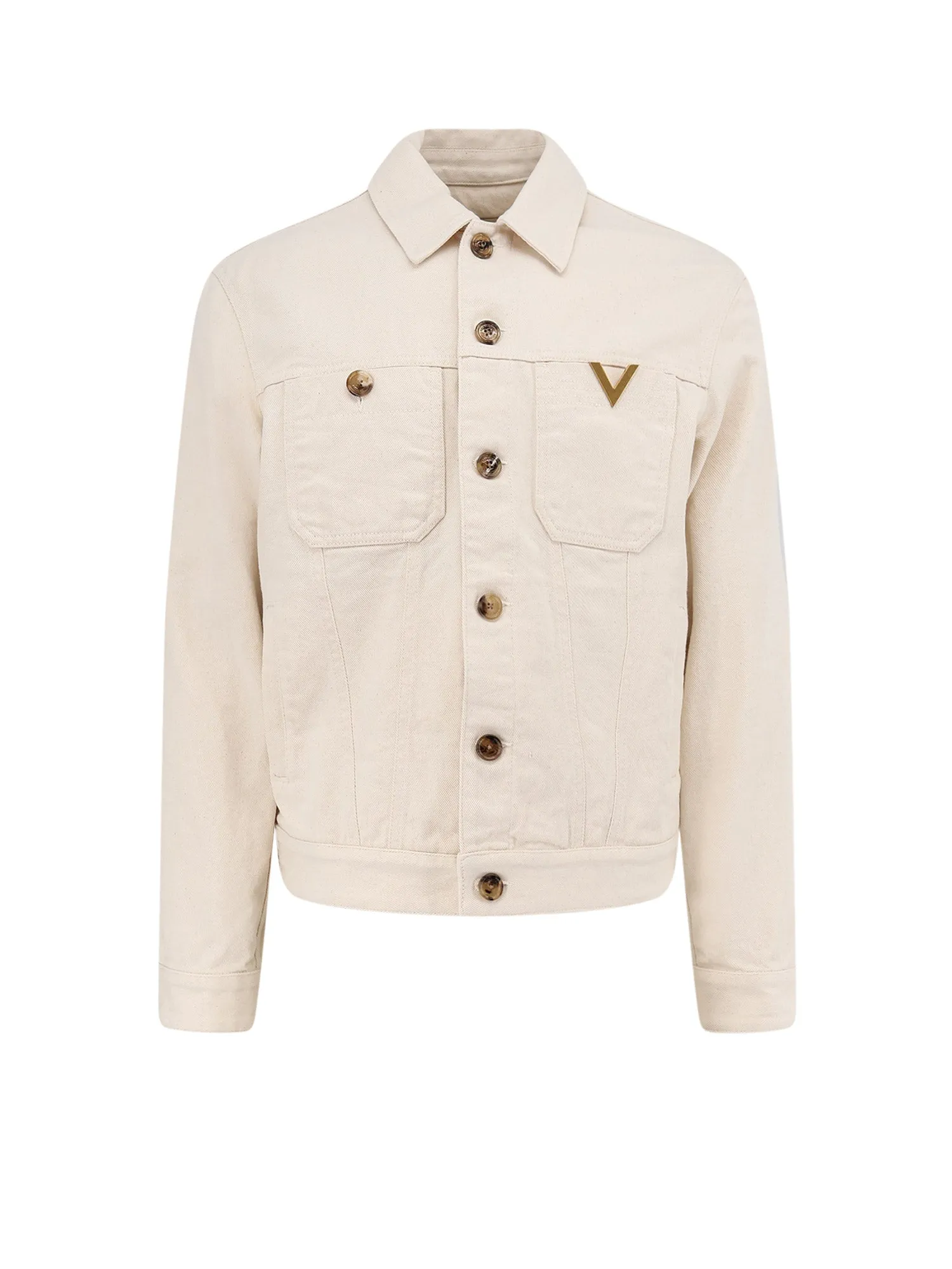White Denim Jacket sold by Wanan Luxury