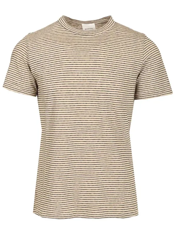 Leon T-Shirt Beige made by Isabel Marant