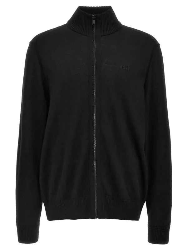 Balonso-L Sweaters And Cardigans Black made by Hugo Boss