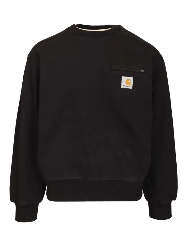 Detroit Sweatshirts Black made by Carhartt WIP