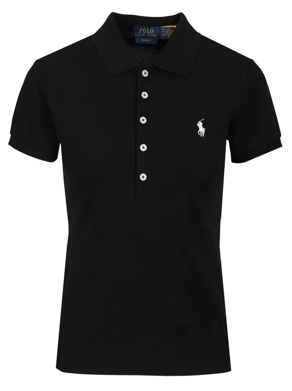 Slim Fit Polo Shirt Black made by Polo by Ralph Lauren