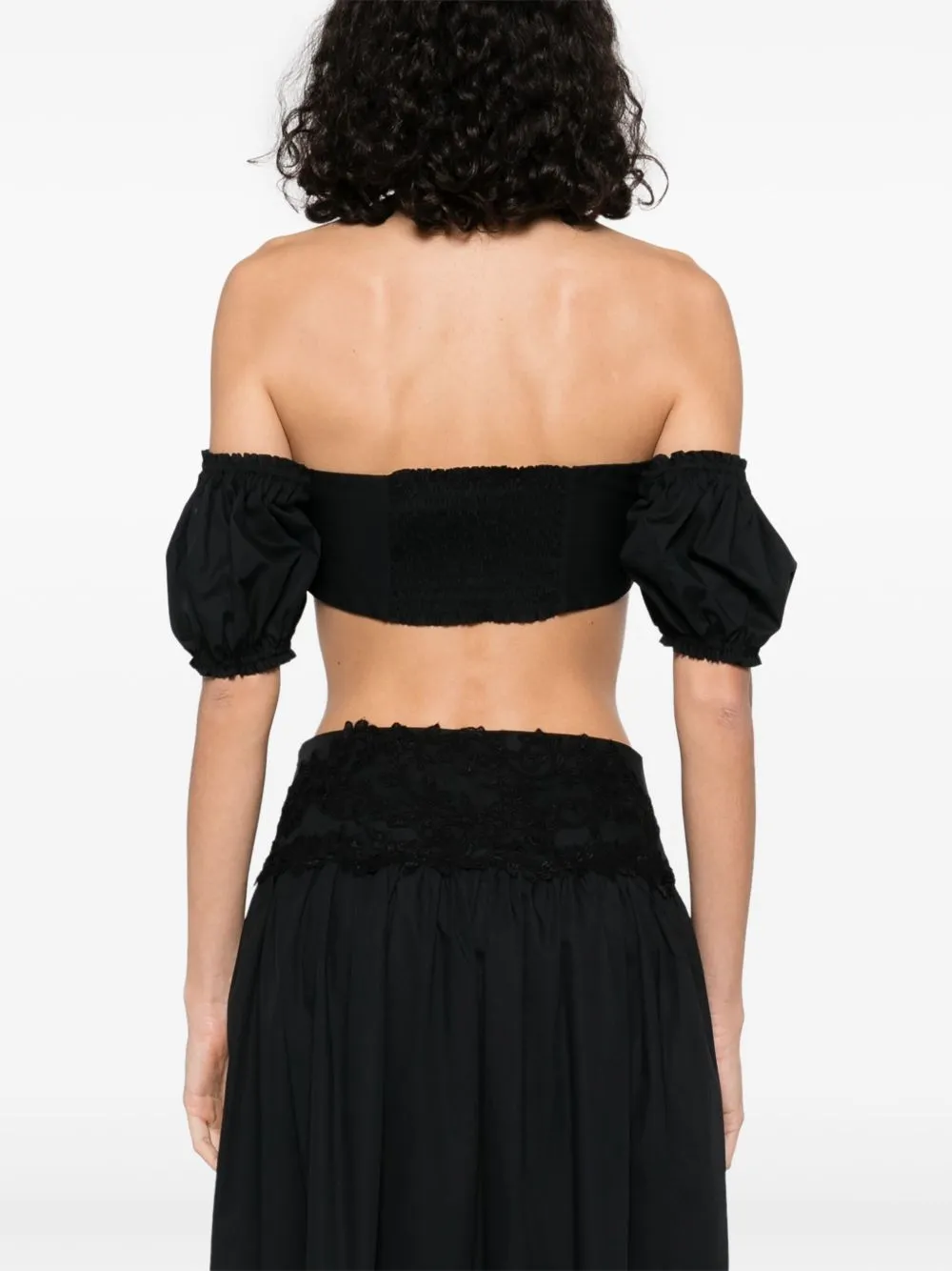 Lace Detail Cotton Top sold by Wanan Luxury product image thumbnail 3