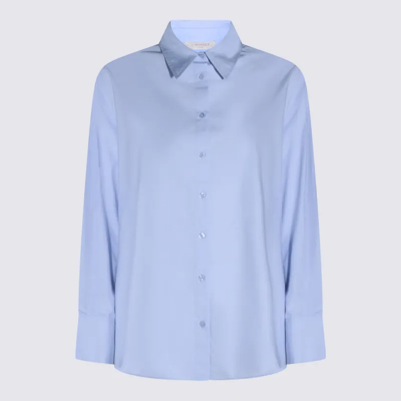 Shirts Blue And Green made by Twinset