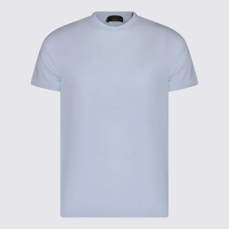 T-Shirts And Polos Blue And Green made by Zanone